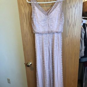 Adrianna Papell beaded gown